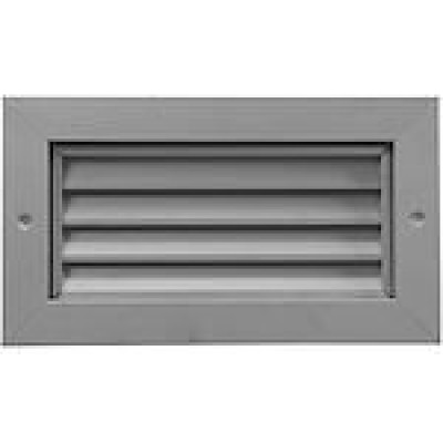 Grille de transfert fixe en aluminium dimensions 400x200mm pour ventilation UNELVENT - 852050