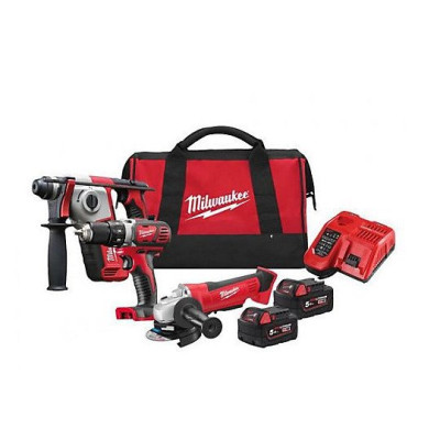 PACK 3 OUTILS 18V M18 BLPP3C-502 MILWAUKEEE