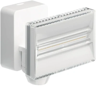 Projecteur LED 20W 4000K Blanc avec détecteur de mouvement infrarouge HAGER - EE633