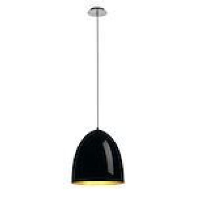 Suspension intérieure PARA CONE 30 E27 finition Noir et Or Aluminium SLV - 133060