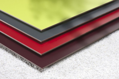 Panneau Compact Exterior M1 pelliculé 0080 Noir 4100x1300x8 mm Fundermax