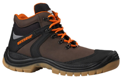 Chaussure de sécurité haute Air-Cross Marron Pointure 41 Bosseur