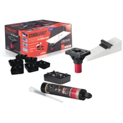 KIT DE 6 PIEDS AUTONIVELANTS POUR RECEVEUR DE DOUCHE STABILIFAST LAZER
