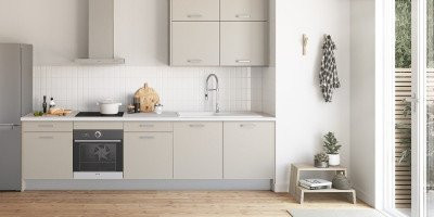 PORTE LAVE VAISSELLE NUANCES GRIS BRUN 76.7x59.7 CM