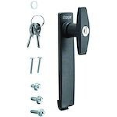 Bouton de verrouillage à clé 405 pour armoire univers IP54 / IP65 HAGER - FZ526