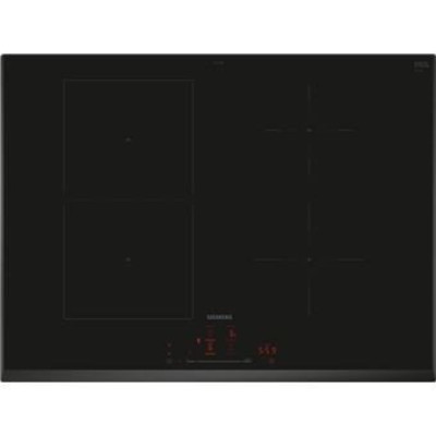 Table à induction 70 cm Noir sans cadre ED751HSB1E SIEMENS
