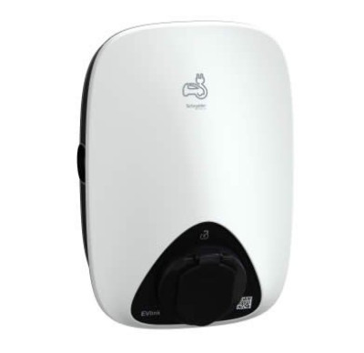 Borne de recharge EVlink Home avec prise T2S 7,4kW RDC-DD et TIC SCHNEIDER - EVH4S07N400F