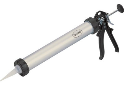 PISTOLET POUR POCHE DE MASTIC SILICONE ET COLLE 600 ML HENKEL