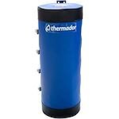 Ballon tampon pour pompe à chaleur isolation mousse jaquette skaï bleu 50L BMEL50SK - THERMADOR