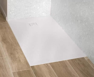 Receveur de douche extra-plat Kinecity en SMC 140x90cm épaisseur 2,5cm RD1326 - KINEDO