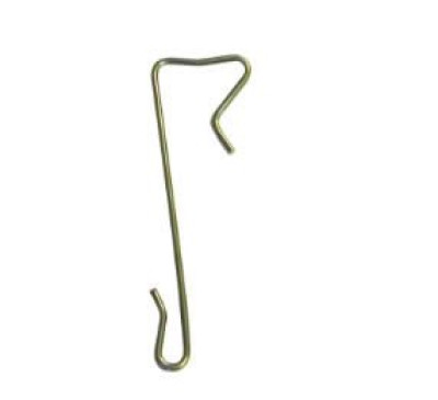 Crochet d'ardoise inox 17% fil 2,4mm longueur 11cm agrafe de 16 boîte de 500 pièces 760705 - DIMOS