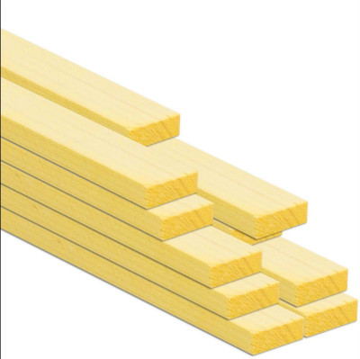 Liteau Sapin/Epicéa traité classe 2 20x38 mm longueur 4,00 m