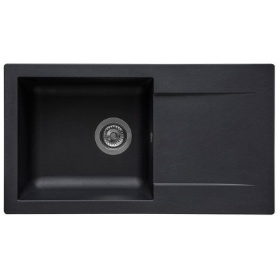 EVIER BALTIC NOIR MOUCHETE 1 BAC 78x43,5 CM DIADEM