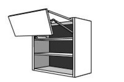 PORTE PLIANTE PIGMENTS ARDOISE MAT INOX 34.7x59.7 CM