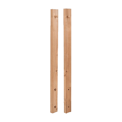 MOKA Demi poteau de finition 2x35x70x960 mm KORDO