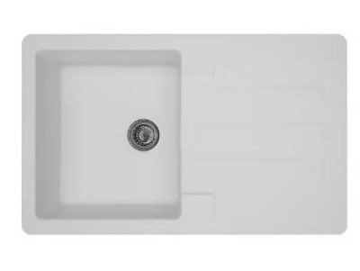 EVIER VOGUA BLANC UNI MAT 1 BAC 81x50 CM DIADEM