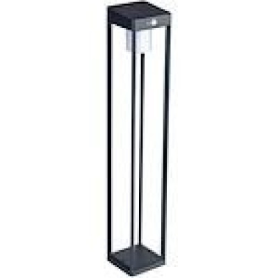 Borne solaire LED ZURYA SOLAR 80cm 3000K Blanc chaud avec détecteur IP54 - 69883 EUROPOLE