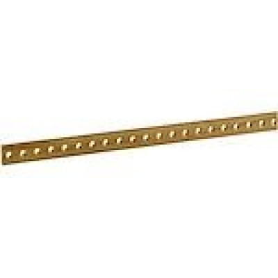 Barre collectrice de masse en laiton section 15x3mm pour coffret Spacial S3D - NSYECB1M153 SCHNEIDER ELECTRIC
