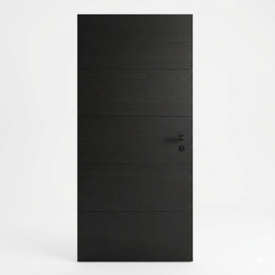 PORTE  SEULE RAPHY* RECOUPABLE NOIR - 213x83 CM