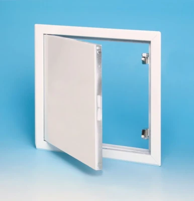 TRAPPE TOLE BLANC BRILLANT 400X400MM A CLE