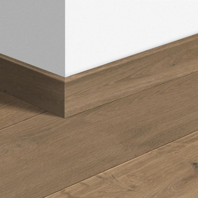 Plinthe replaquée pour parquet 3885 chêne latte huilé Longueur 2,4 m - 16x80 mm QUICK STEP