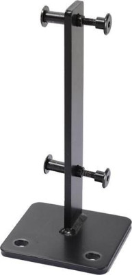 MOKA support au sol 1support acier polyzingué noir + 2 douilles KORDO