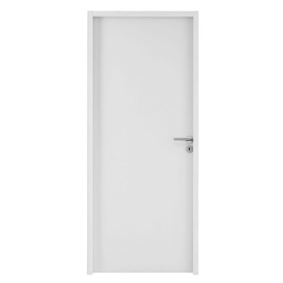 BLOC PORTE PLANE THERMIQUE HUISSERIE 72x50 - 204x73 CM 3 POINTS GAUCHE