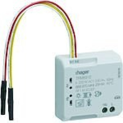 Micromodule de variation KNX radio quicklink 1 sortie 2 fils 2 entrées TRM691E - HAGER
