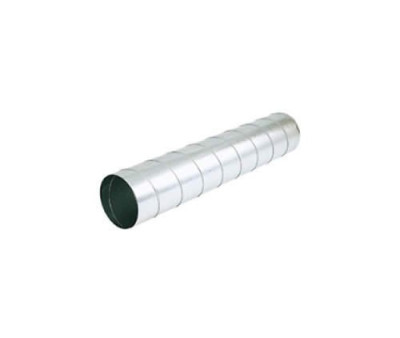 Conduit rigide en aluminium spiralé agrafé longueur 3m diamètre 125mm 523732 - ATLANTIC