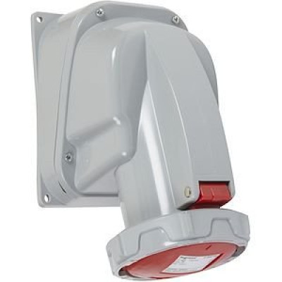 Socle de prise saillie industrielle inclinée 63A 3P+T 400V IP67 555558 - LEGRAND