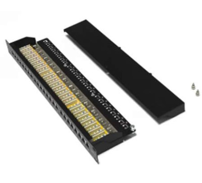 Panneau de brassage équipé de 24 connecteurs RJ45 Catégorie 6 FTP 27261 - UNIFORMATIC