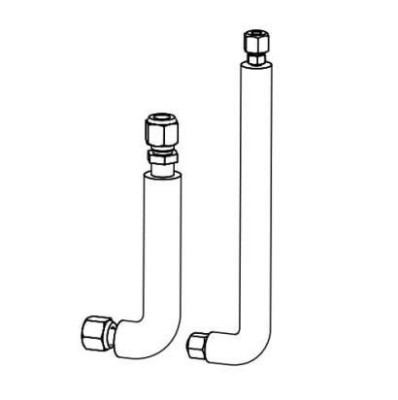 Kit de liaison frigorifique en L pour unité gainable UTP-FX24A 875146 - ATLANTIC