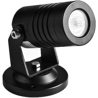 Spot LED encastrable extérieur de balisage Yamm 230 3000K 3W noir 390850 - EUROPOLE