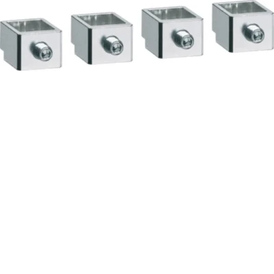 Borne à cage de raccordement Cu/Al tétrapolaire 4P 25 à 95mm² h3 x160 HYS002H - HAGER