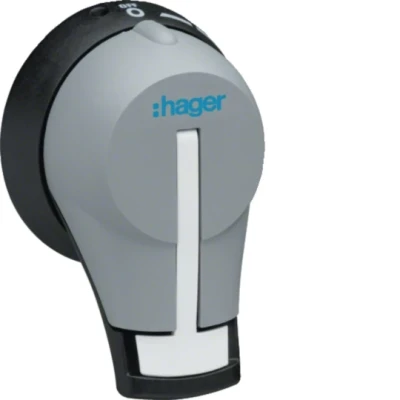 Commande rotative poignée noire directe pour sectionneur 100A à 630A HZC002 - HAGER