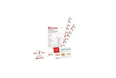 Kit accessoires Jetrock (2 piges,1 liasse étiq. contrôle,1 pochette,5 étiquettes BE) ROCKWOOL