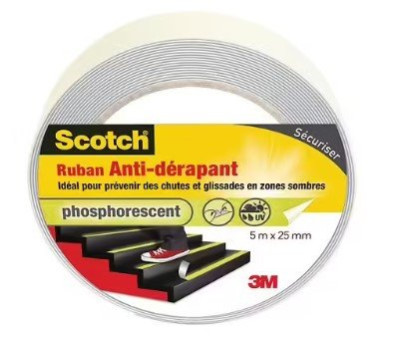 ADHESIF DOUBLE FACE 20 M x 50 MM SOL SCOTCH 3M