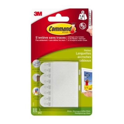 LANGUETTE DE FIXATION ENLEVABLE TABLEAU BLANC PM COMMAND