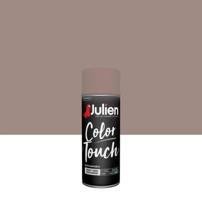 PEINTURE AEROSOL 400 ML TAUPE SATIN COLOR TOUCH JULIEN