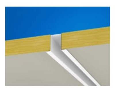 Panneau acoustique mural Akusto Wall A White Frost Tech 40x2700x1200mm 35581300 - ECOPHON