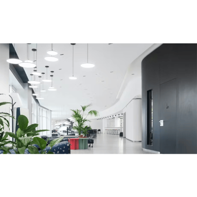 Dalle de plafond acoustique à peindre Mono Acoustic A+ dimensions 40x1200x1200mm 333710- ROCKFON