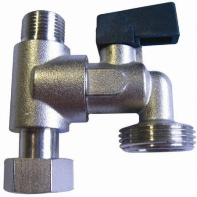 Té de piquage avec robinet pour machine à laver 12/17 QUICK PLOMBERIE