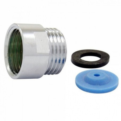 Raccord de douche éco 6 ou 10 L/min - Mâle 15x21 Mâme 20x27 COMPTOIR DE PICARDIE
