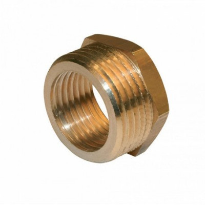 Réduction 6 pans extérieur laiton à visser (x2) 241 pour tube cuivre COMPTOIR DE PICARDIE