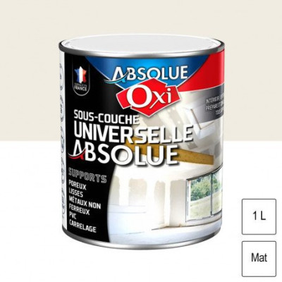 Sous-couche universelle Absolue blanc mat 1 L OXI