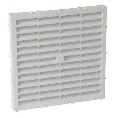 Grille d'aération carrée à bâtir avec moustiquaire GIRPI