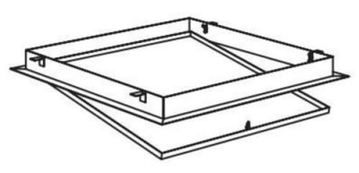 Écarteur à encoches 150mm pour profilé Focus longue portée 2,45m carton de 10 pièces 26300575 - ECOPHON
