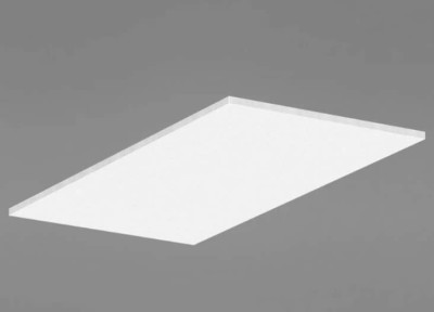 Panneau îlot acoustique Solo Rectangle blanc dimensions 40x3000x1200mm carton de 2 pièces G35442612 - ECOPHON