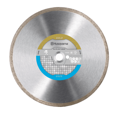 Disque diamant professionnel Elite-Cut GS2 diamètre 350mm pour matériaux tendres 549798120 - HUSQVARNA