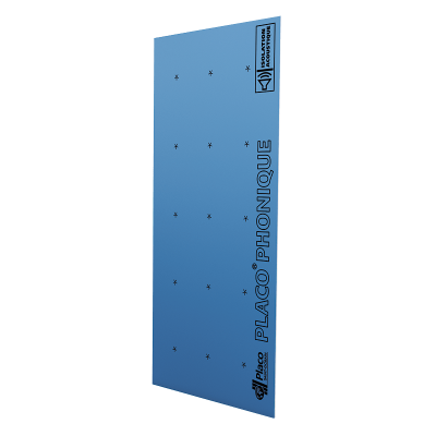 Plaque de plâtre acoustique perforée Rigitone Activ'Air 8-15-20 Super 1960x1200mm H65561960 - PLACO